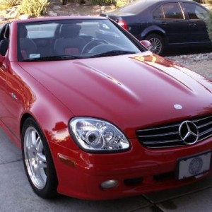 Nove luči na 18 let starem Mercedesu SLK (foto: benzworld)