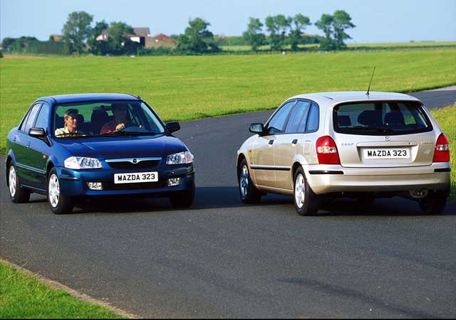 Mazda 323- rabljen napake težave okvare vpoklici