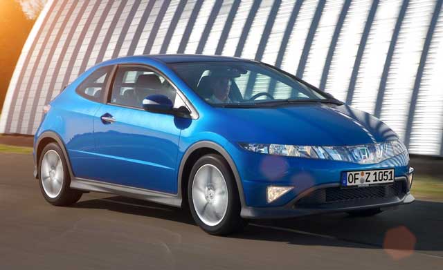 Honda Civic, pregled napak, okvar, vpoklicev