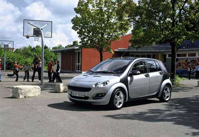 Smart Forfour rabljen napake težave okvare vpoklici