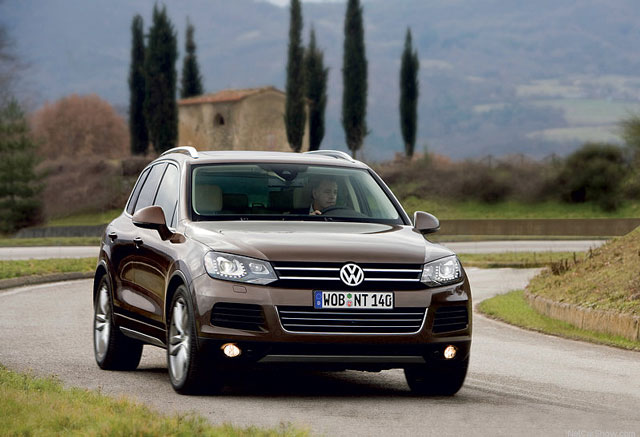 Touareg rabljen napake vpoklici težave problemi